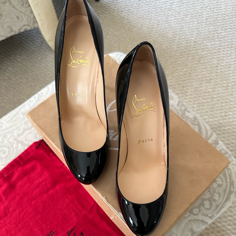 Christian Louboutin heels, authentic With dust bag and box